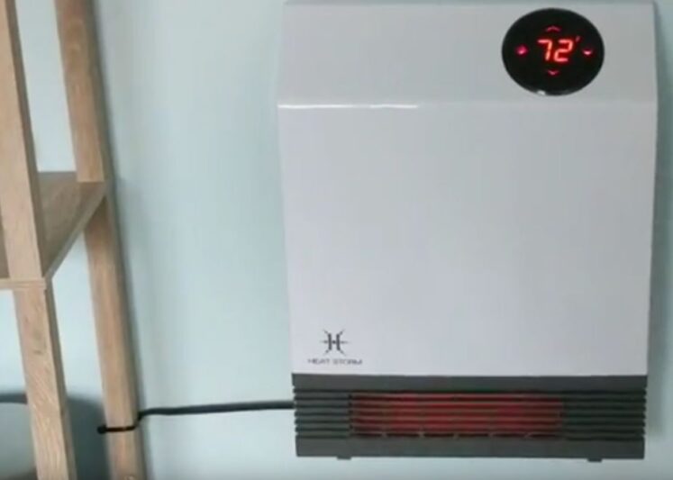 Heat Storm Deluxe Indoor Infrared Wall Heater impressions