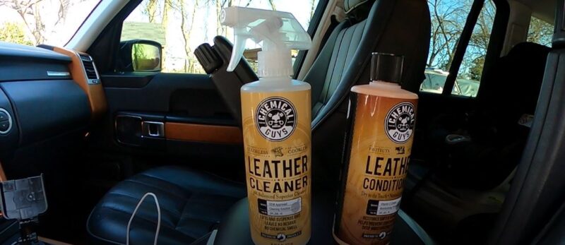 Chemical Guys leather cleaner and conditioner