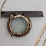 mounting a vintage porthole