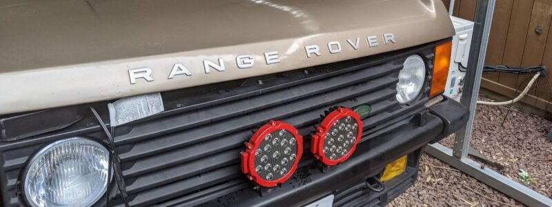 Range Rover Classic Hood Lettering