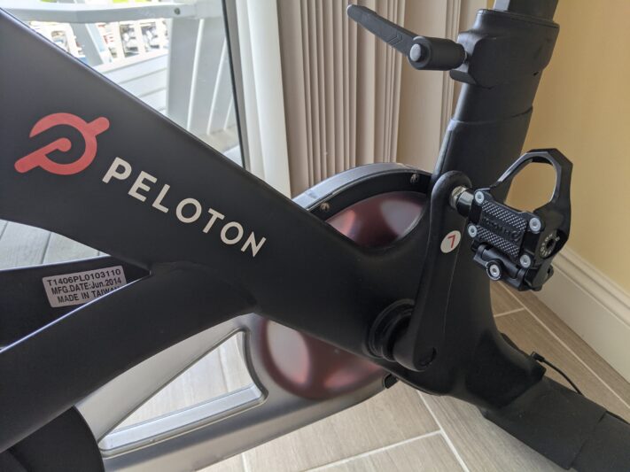Peloton bike cleat type