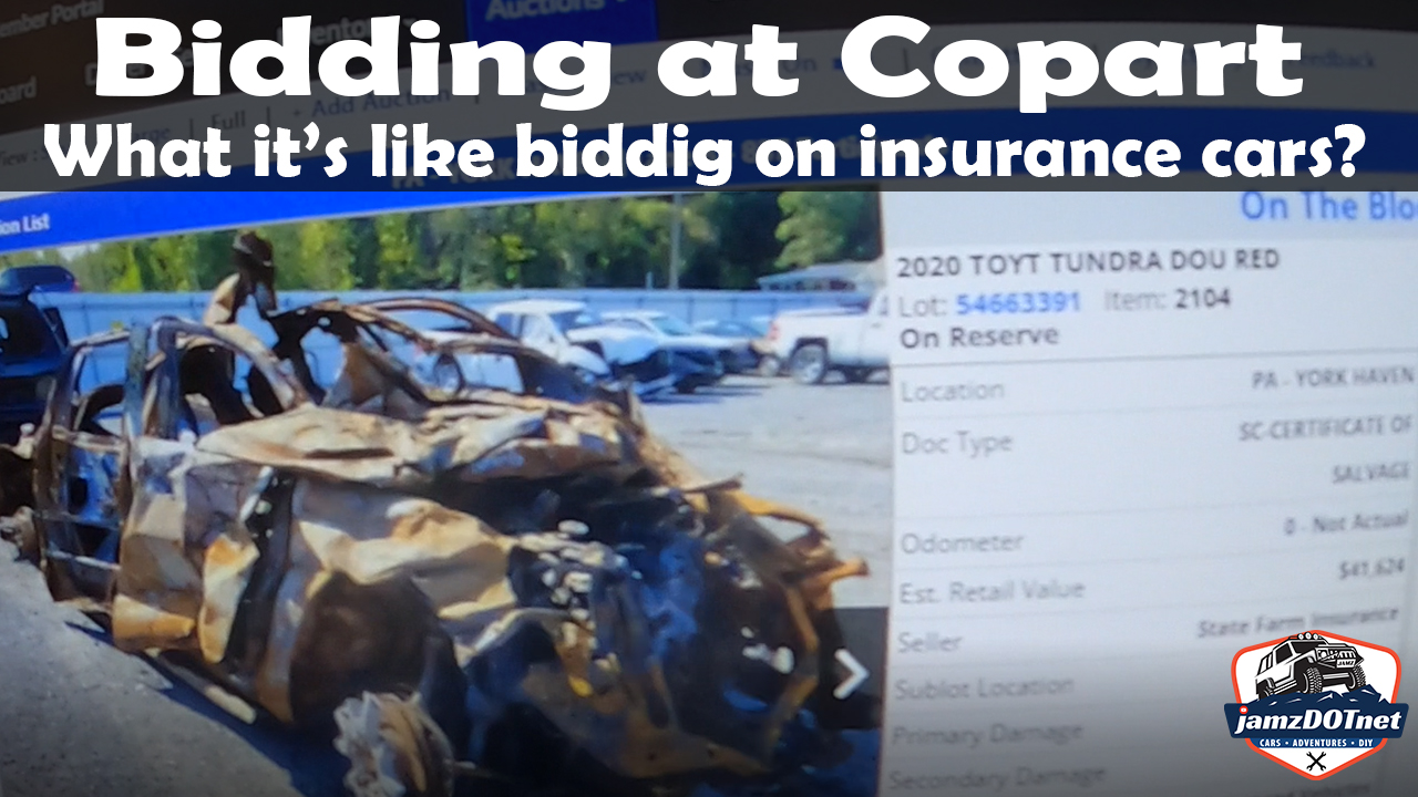 Bidding at a Copart auction