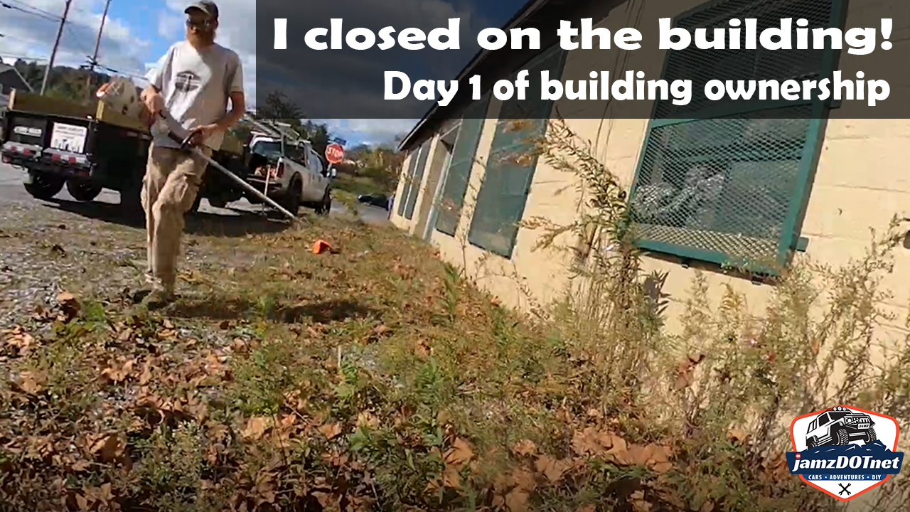 I closed on the building – YouTubers buying buildings!