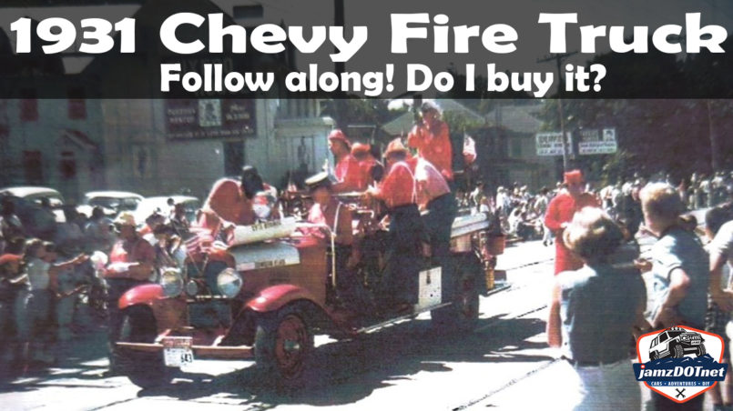 1931 Chevrolet Fire Truck