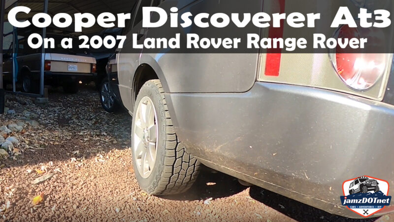 Cooper Discoverer AT3 tires on a Land Rover Range Rover