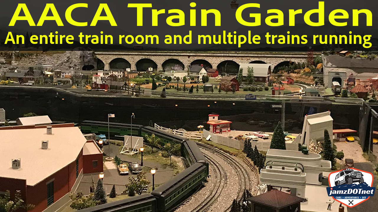 The train garden at the AACA Museum in Hershey, PA