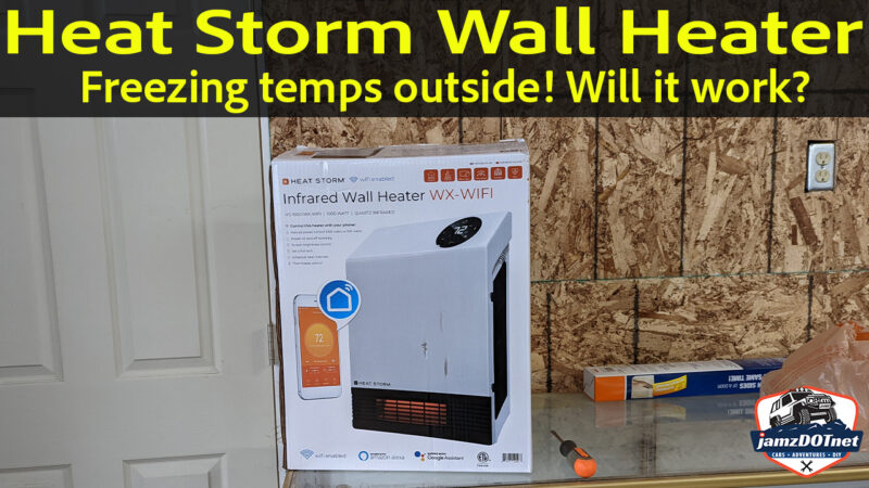 Heat Storm Wi-Fi infrared wall heater