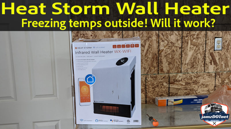Heat Storm wifi infared wall heater