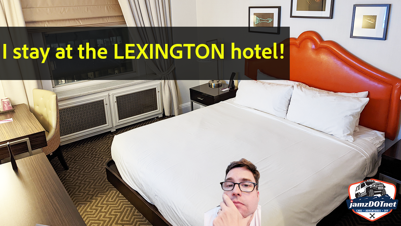 I stay at the Lexington Hotel￼