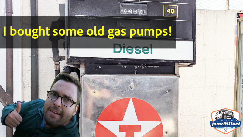 I bought some old gas pumps at a Hibid auction! 1970’s Texaco and more!￼