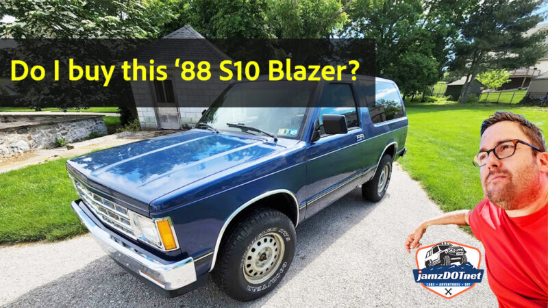 Chasing a 1988 Chevrolet Blazer S10 – do I buy it?