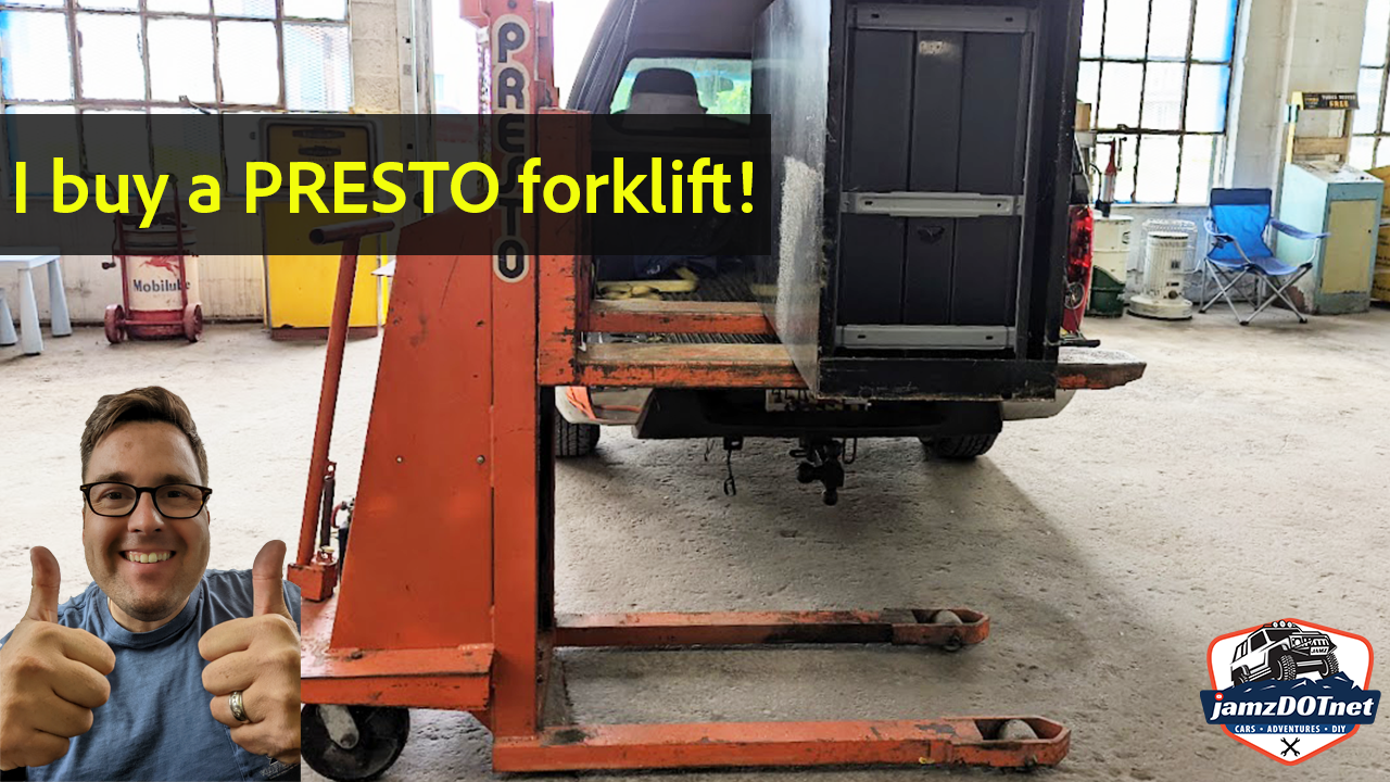 I buy a Presto Forklift – Model W36-20 2,000 LB Capacity