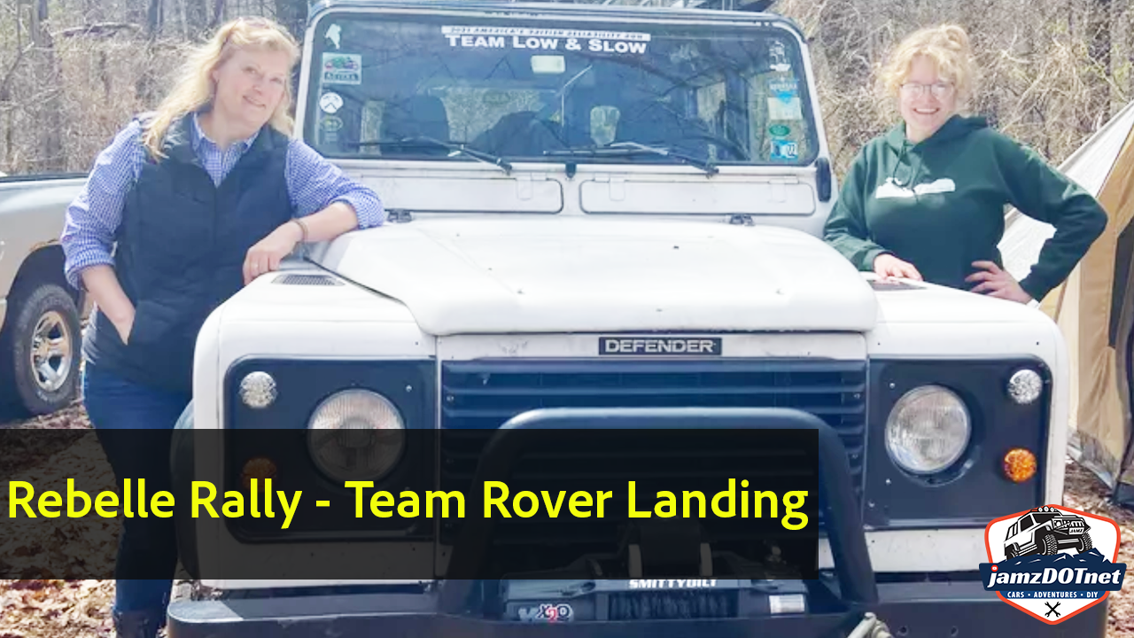 Team Rover Landing at the Rebelle Rally￼