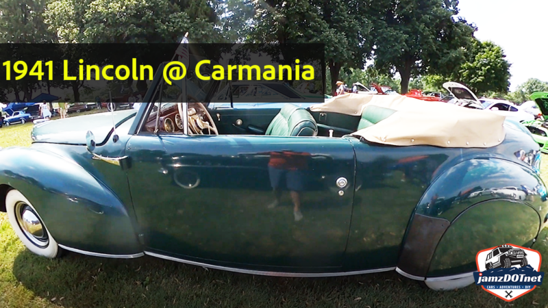 1941 Lincoln Continental Cabriolet at AACA Carmania