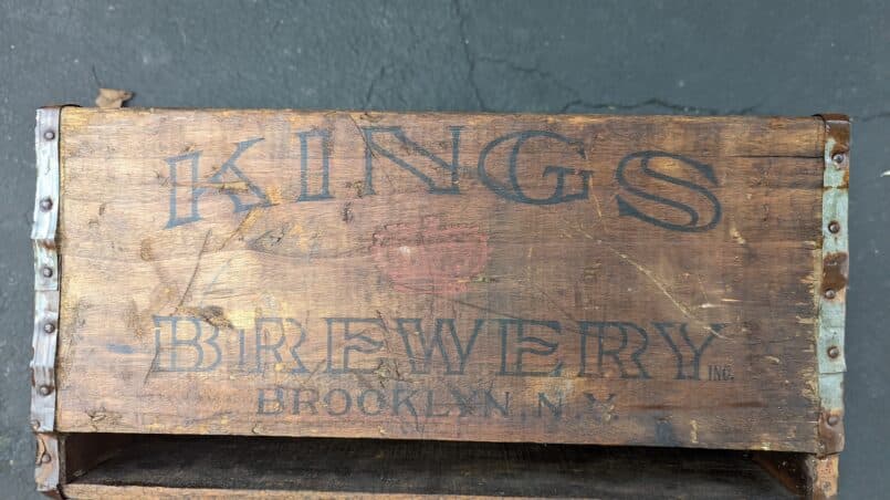 Kings Brewery Beer Crate 4