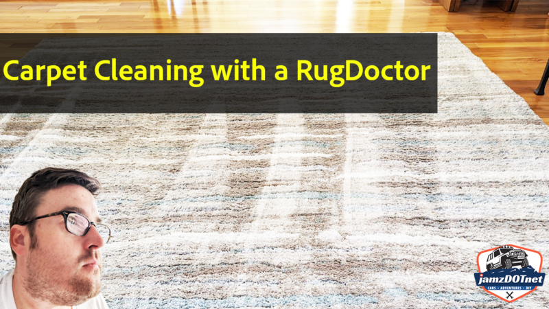 Using a Rug Doctor carpet cleaning rental machine