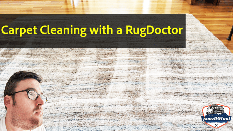 Renting a RugDoctor carpet cleaner