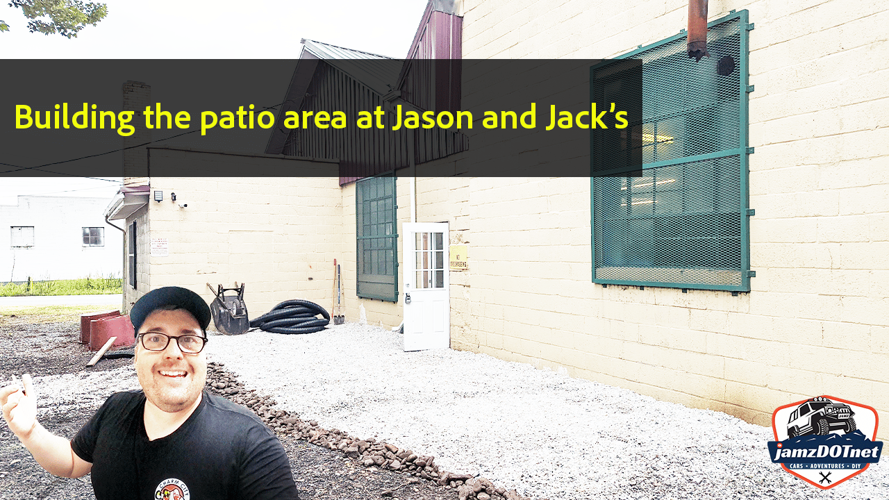 Our outdoor area is complete at Jason and Jack’s!