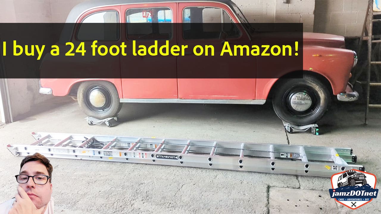 I buy a 24 foot ladder on Amazon – free delivery as quick as the next day