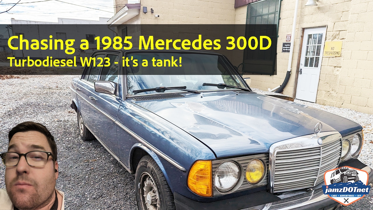 Chasing a 1985 Mercedes Benz 300D – do I buy it?