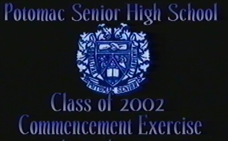 Potomac Senior High School class of 2002 graduation ceremony