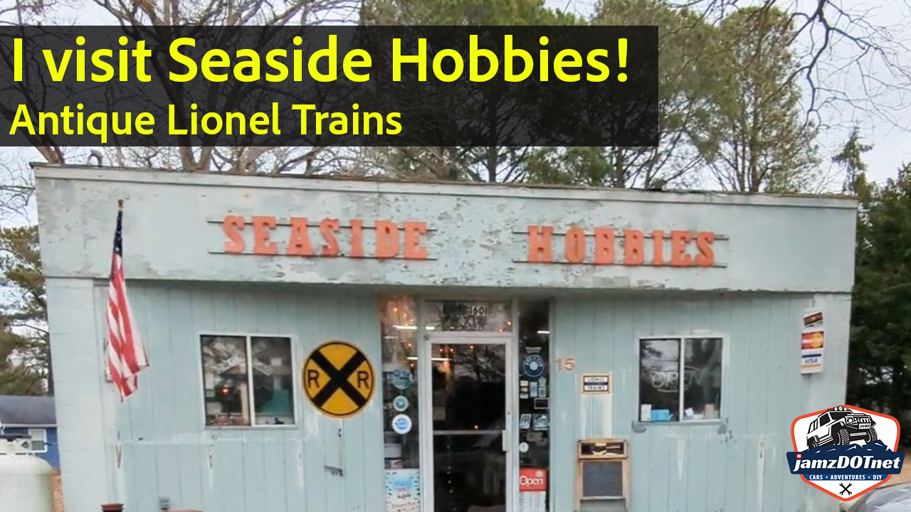 I visit Seaside Hobbies in Ocean View Delaware for vintage Lionel