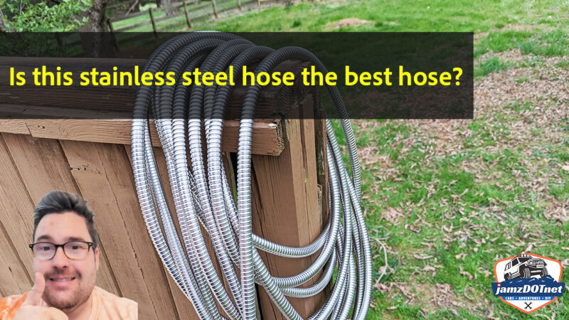 Is this stainless steel hose the best hose? Kink free? Heavy? Find out!
