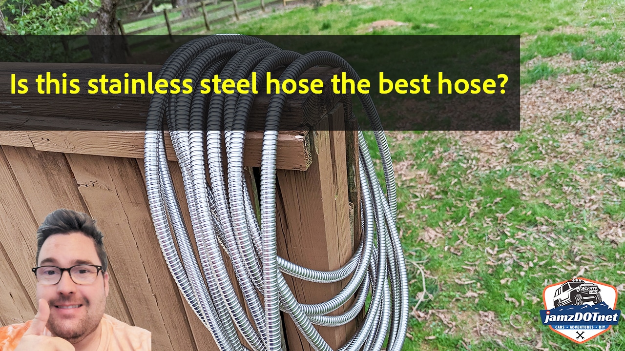 Is this stainless steel hose the best hose? Kink free? Heavy? Find out!