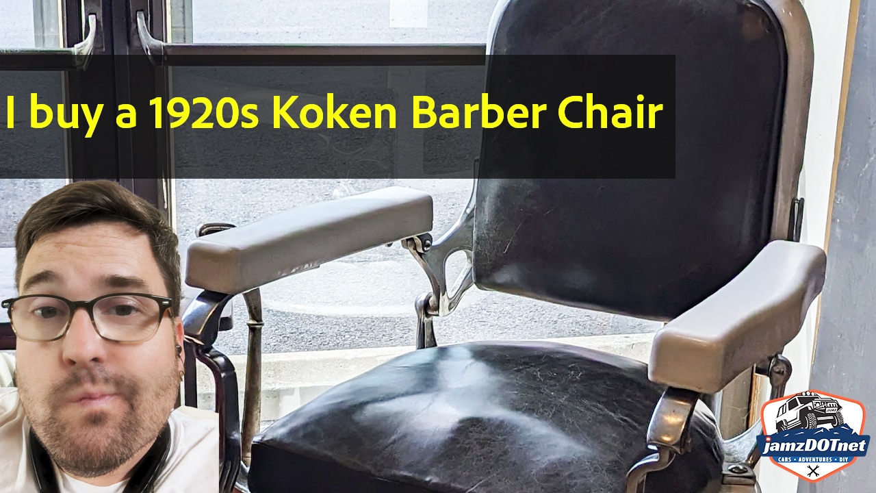 1920s Koken Barber Chair – I buy it!