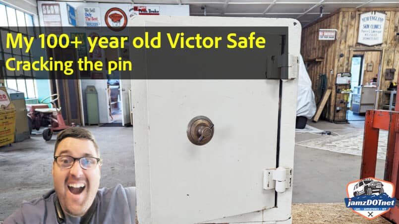 100 year old victor safe cracking the pin