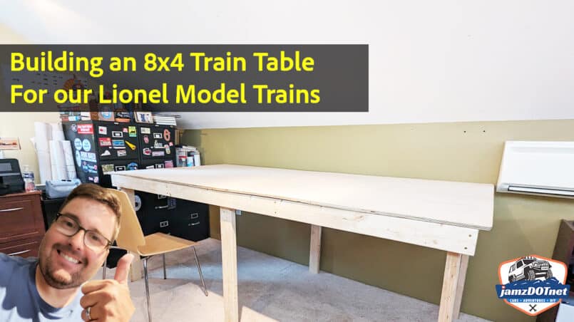Building a model train table