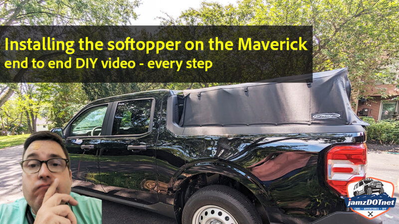 Installing the Softopper on a 2023 Ford Maverick – end-to-end process including my mistake