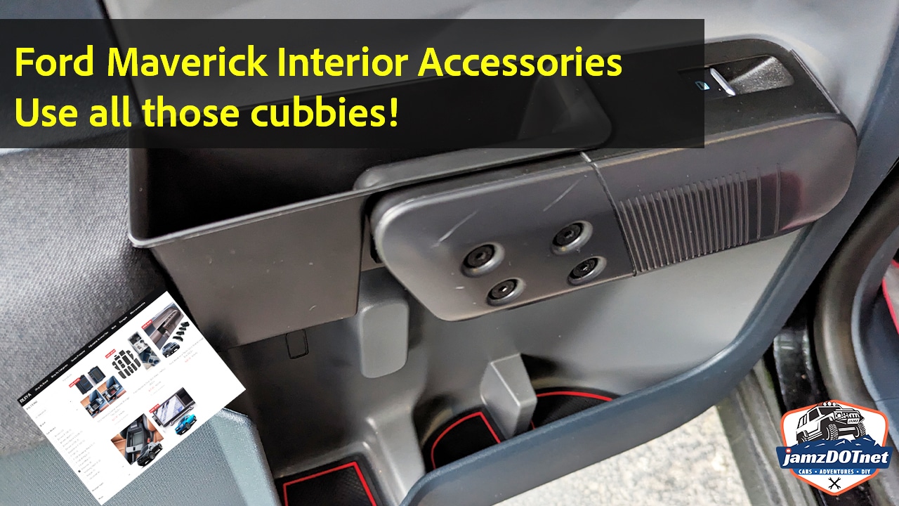 Quick and cheap interior accessories for my 2023 Ford Maverick by RuiyaOne
