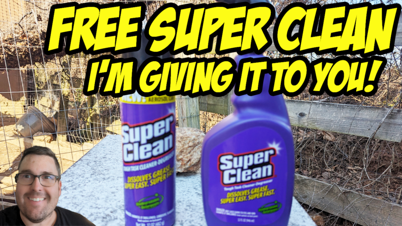 I’m giving you Super Clean for free!