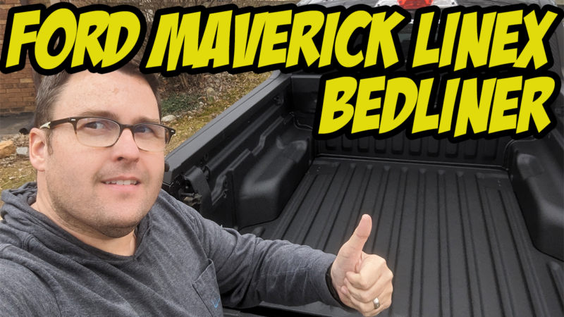 I get a Linex bedliner for my Ford Maverick – before, after, and a look at my 21-year-old Linex