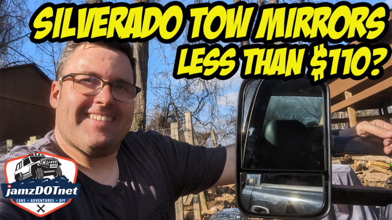$110 YitaMotor Chevy Silverado Tow Mirrors: A Comprehensive Review! Are they any good?