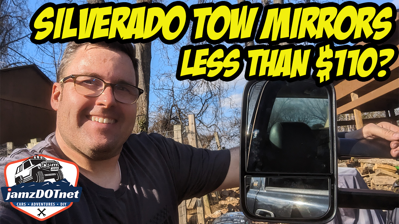 $110 YitaMotor Chevy Silverado Tow Mirrors: A Comprehensive Review! Are they any good?