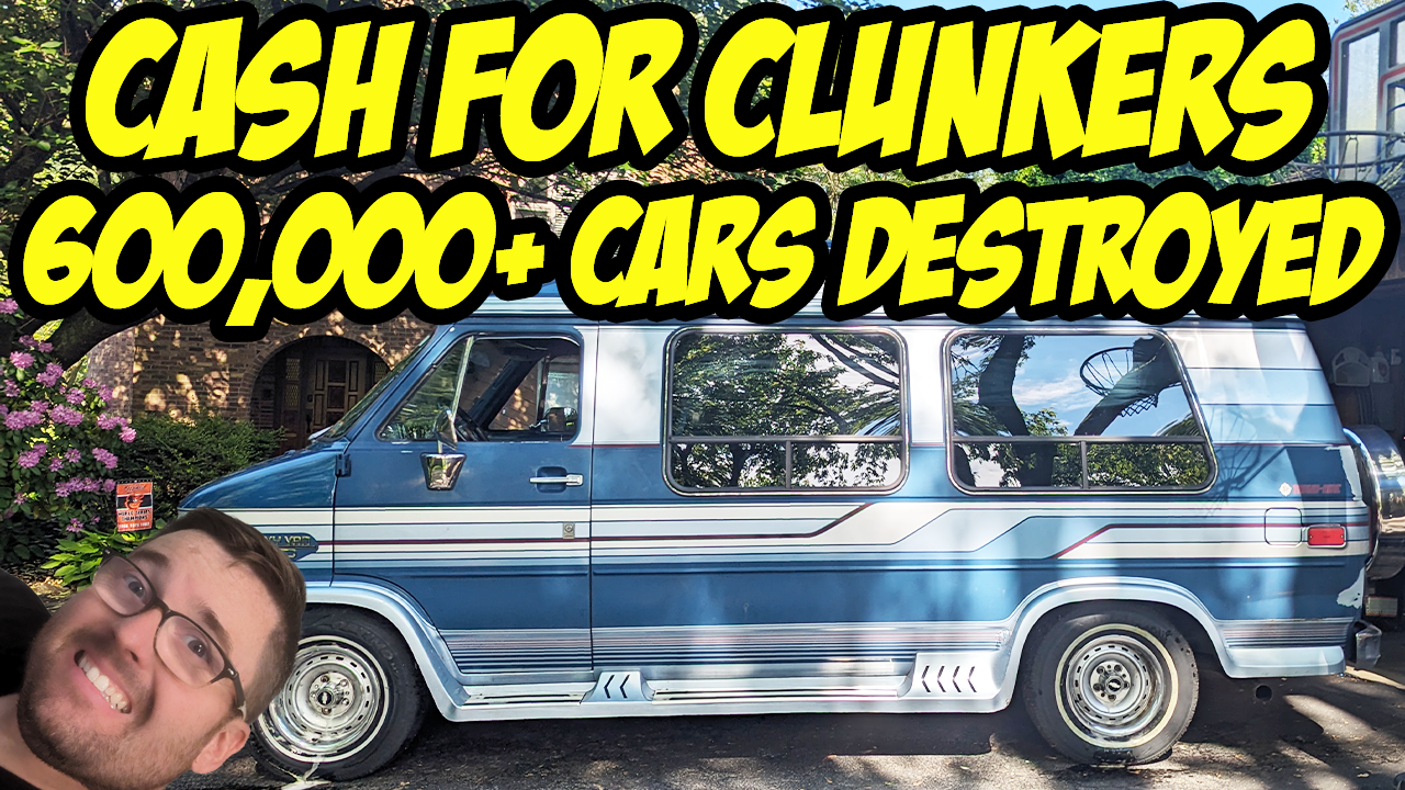 The Cars Program AKA Cash for Clunkers – remember it? Cars destroyed!