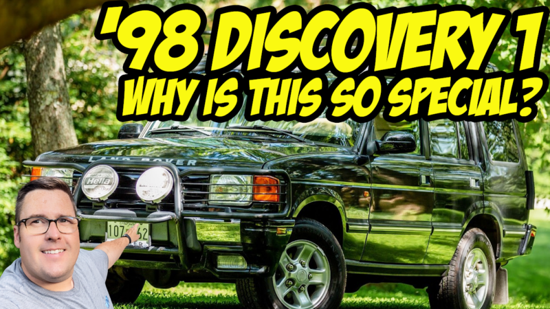 What makes this 1998 Land Rover Discovery 1 so special?