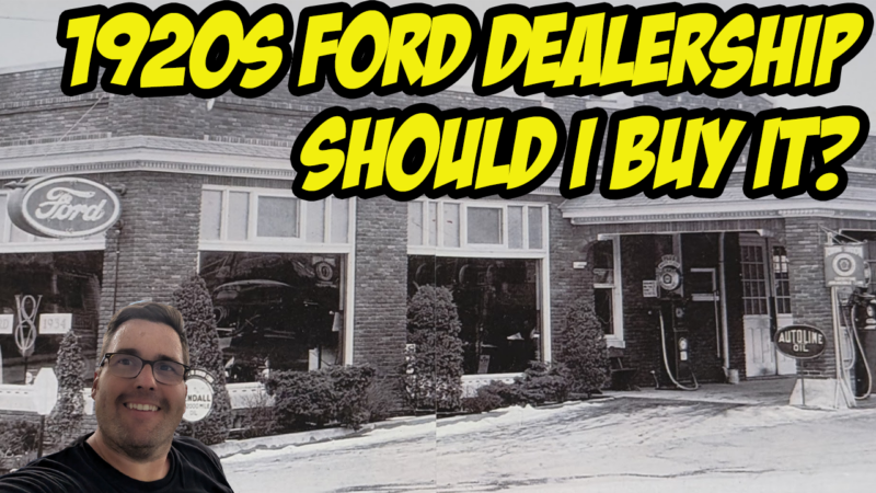 It’s a 1920s Ford Dealership for sale, should I buy it? #ford