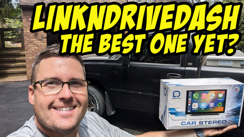 LinknDriveDash – Camera, Android Auto, Apple Play – modern-day tech for your car! The best yet?