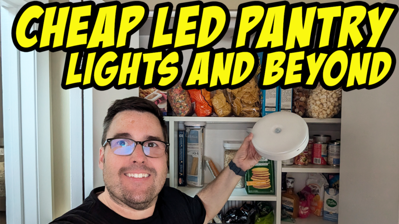 Cheap and easy LED lights for your closet, pantry and beyond – Yurnero LED lights – any good?