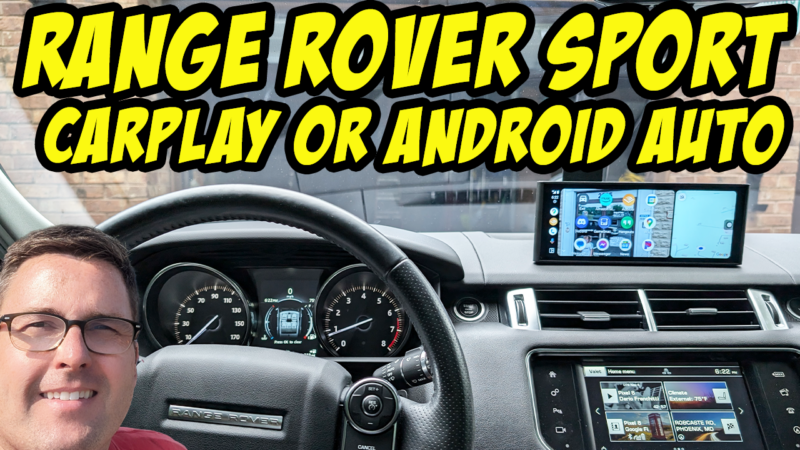 Upgrade Your 2016 Range Rover Sport with Android Auto or Apple CarPlay! Watch This Install!