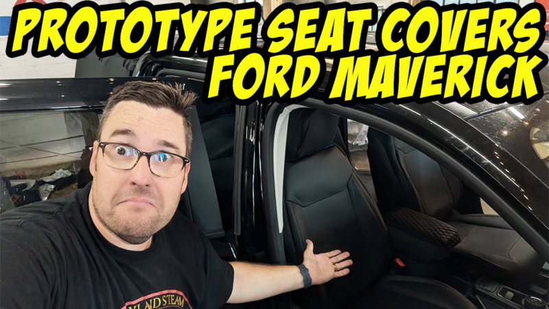 Prototype Ford Maverick seat covers! Your feedback could shape the final product!