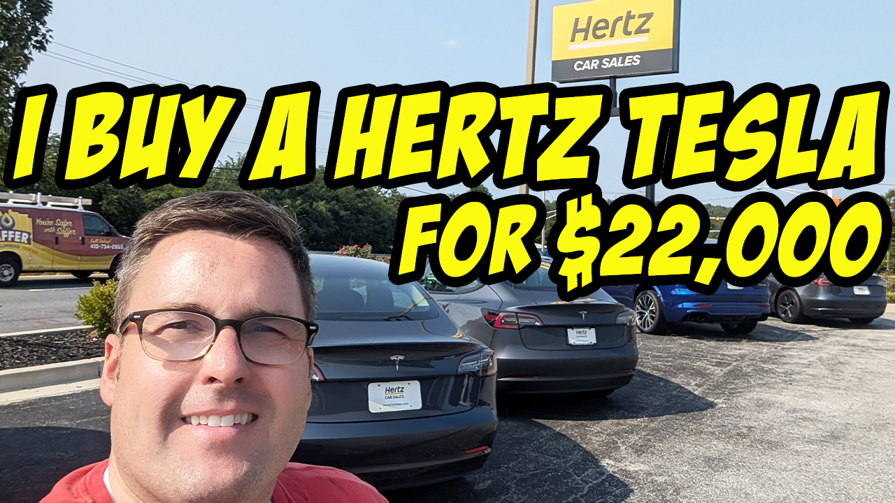 I buy a Tesla from Hertz for $22,000