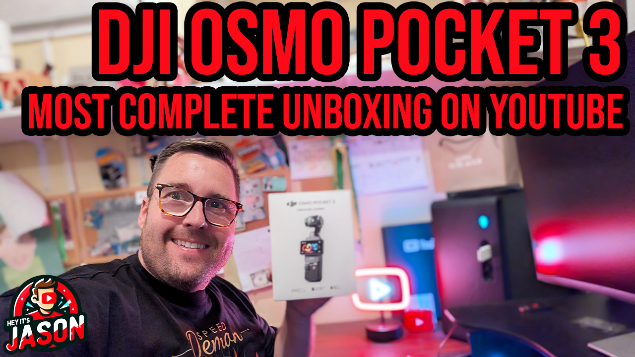 DJI Osmo Pocket 3 Creator Edition – the most in depth unboxing and setup on YouTube!