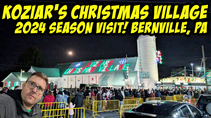 Step into a real-life winter wonderland at Koziar’s Christmas Village in Bernville, PA – 2024 tour!
