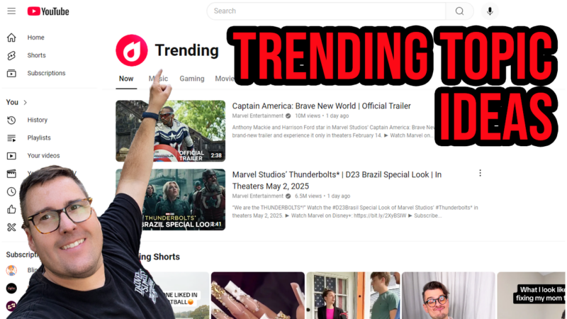 Want to go viral? Discover trending video topics in seconds with these pro YouTuber tips!