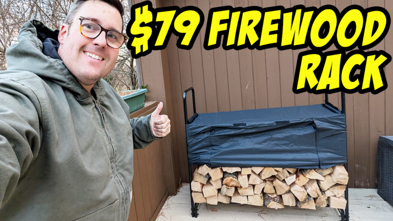 $79 Firewood Stand by Garvee: Hidden Gem or Total Fail? 🔥🪵