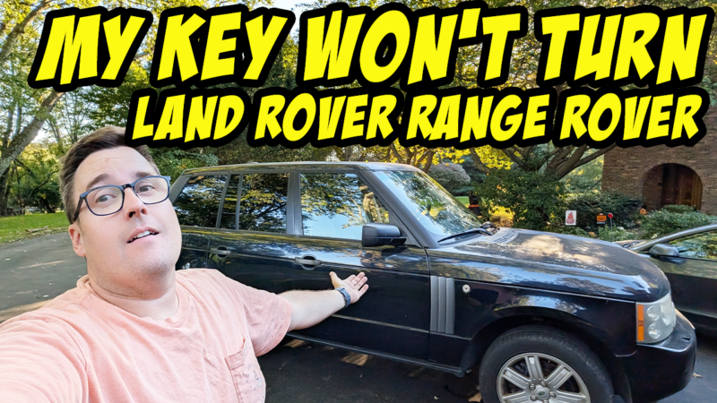My Land Rover Range Rover key WON’T TURN! Is it the steering lock? The battery? Or something WORSE?